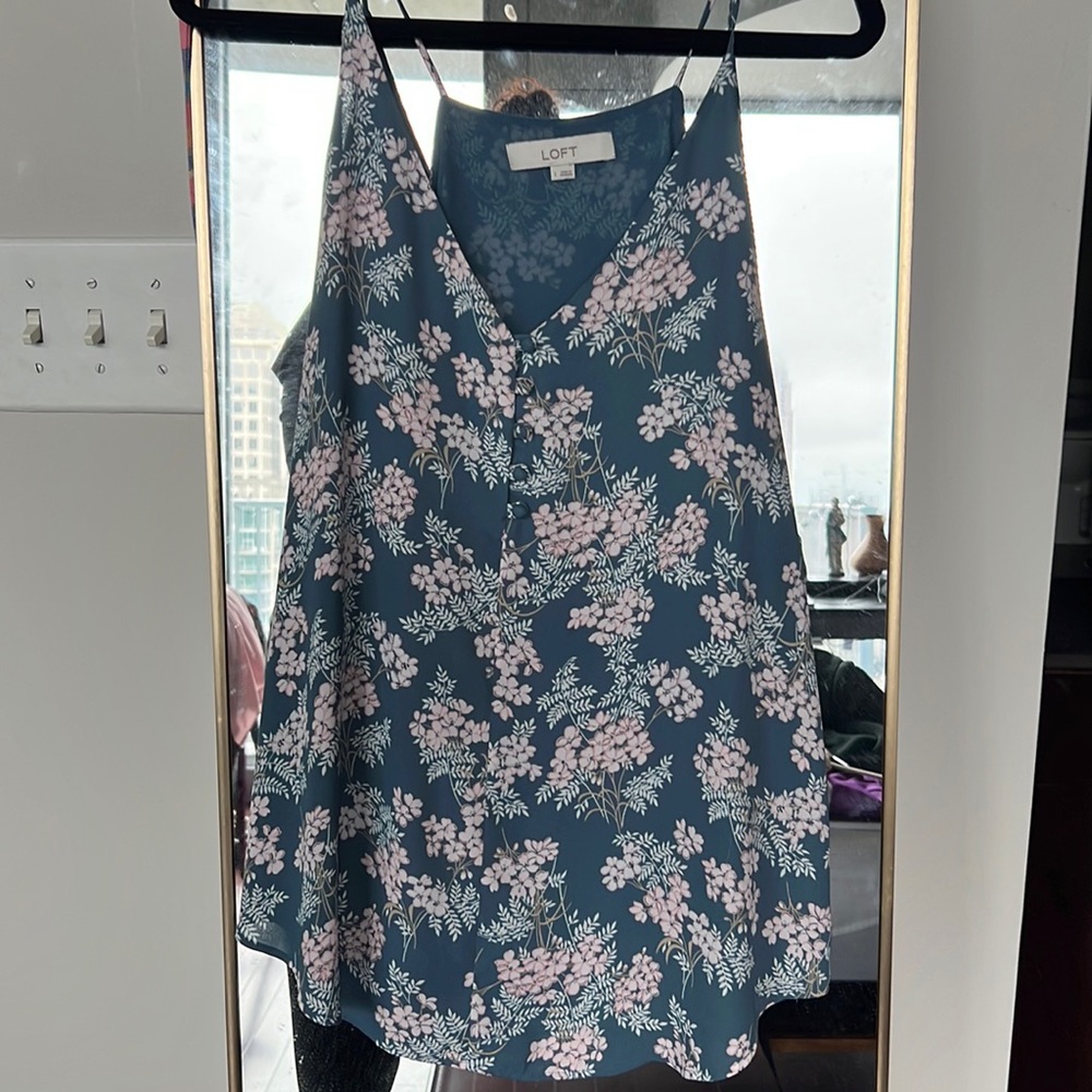 V Neck Buttoned Camisole